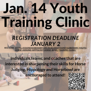 Cover photo for 2023 Youth Team Training Clinic Registration Open