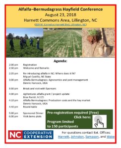 Cover photo for Alfalfa–Bermudagrass Hayfield Conference