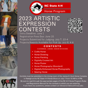 2023 Artistic Expression Contests